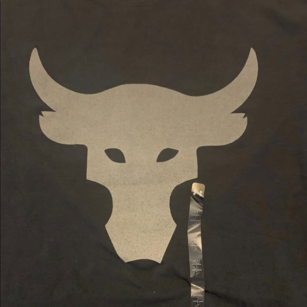 Under Armour Project Rock Stealth Bull Black Shirt - Picture 2 of 3